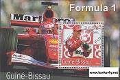 *Známky Guinea Bissau F1 Schumacher neraz. blok MNH - Kliknutím na obrázok zatvorte -